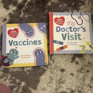 Two Baby Medical Board Books